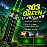303 USB Tactical Green Laser Pointer 532nm High Power Pen Laser Flashlight Laser pointer Adjustable