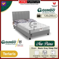 Guhdo Springbed New Prima 120x200x15 - Full set | Gudho Spring bed