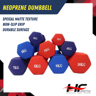 Neoprene Dumbbell  (0.5KG - 10KG) - One Piece