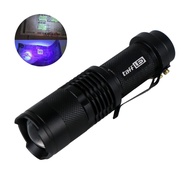 Senter LED 395nm Waterproof Pocketman Ultraviolet - P1 - Black