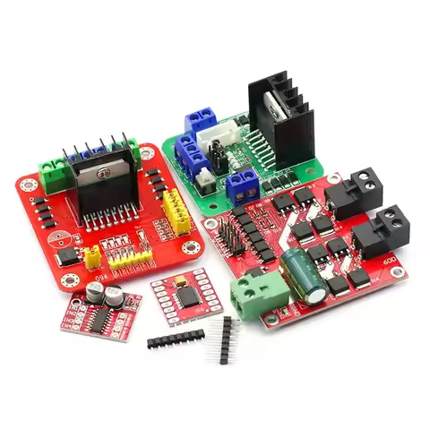 1PCS L298N Driver Board Module L298N Stepper Motor Smart Car Robot Breadboard Peltier High Power L29