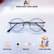 Fashionable metal round glasses for men and women 5281 - 29120A