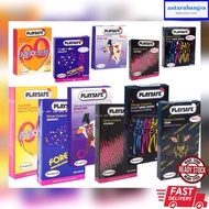 Playsafe Forever Studded Wild Cat Tiger Long Shock Delay Assorted Nano Light 003 Condom 12 (Durex Co