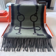 Hermes 馬銜圍巾 綠色