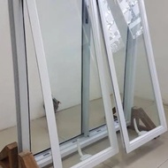 jendela aluminium 50cm x 150cm