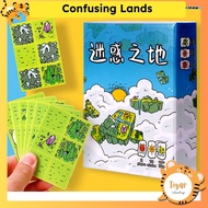 Boardgame Confusing Lands Tigar 2-player assembly game