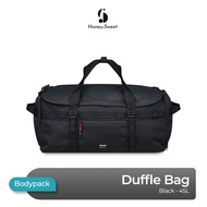 Escrow Duffle Bag Men's Travel Bodypack Backpack Wanita 45L - Black