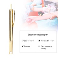 ปากกากรีดเลือดปากกาทดสอบเลือดอุปกรณ์ฝังเข็มบำบัดทองแดงบริสุทธิ์สำหรับการนวด