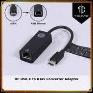 HP USB-C to RJ45 Converter Adapter V7W66AA for PC Laptop to Ethernet
