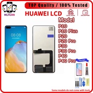 LCD For Huawei P40 Pro / P40/P30/P20 Pro P10 Plus LCD Display Touch Screen Digitizer Assembly Replac