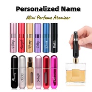 Personalized With Name Mini Refillable Perfume Atomizer/5ML 8ML 15ML Perfume bottle/Travel  Bottle /