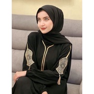 gamis simple dan elegan terbaru 2024 kekinian abaya turkey turki mewah