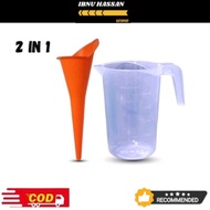Paket Hemat CORONG + TAKARAN OLI/Minyak takaran 1000ml/1 liter