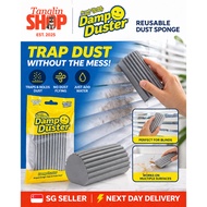 (sg Scrub Daddy Duster Feather Dust Sponge Seller) Damp Blind Cleaner Trap Multipurpose Reusable