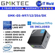 Itw | GMKtec Mini PC All in One Desktop PC Nucbox G5 (GMK-G5-N97/12/256/BK)