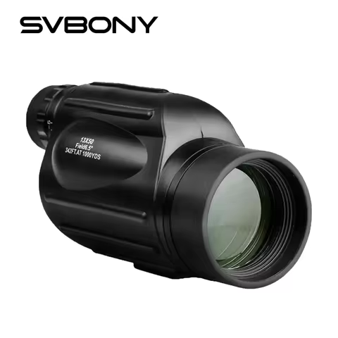 Svbony Telescope SV49 13x50 Monocular Powerful,Professional Monoculars,Waterproof,camping Equipment,