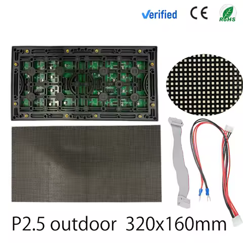 P2.5mm LED Module 128x64 Pixels Outdoor Poster Display LED P2.5 Outdoor Led Modul