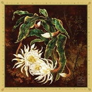 Quynh Huong under the moon_MOONLIT QUINCE - CHAM BOUTIQUE - 70x70cm