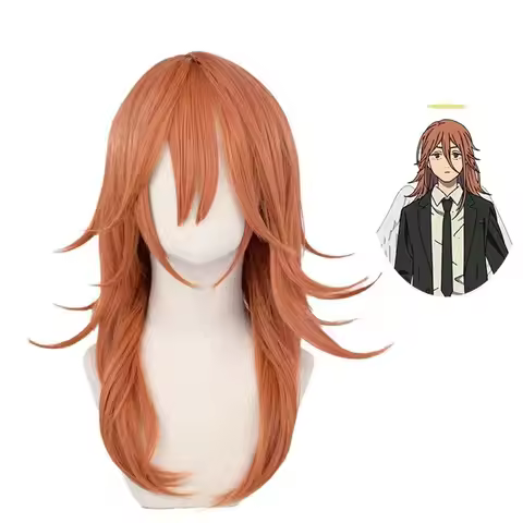Angel Devil Cosplay Wig Chainsaw Angel Wigs Anime Man Costume Wig Heat Resistant Synthetic Hair Hall