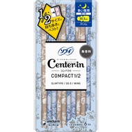 Unicharm Centerin Compact Fuwafuwa Fuwafuwa for Many Nights 6 sheets (Quasi-drg) Center-in Compact N