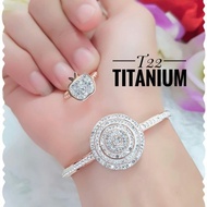 xuping gelang tangan dan cincin titanium 666_250220