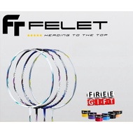 【Ready Stock】Felet HI TEX 200 82Gram 31lbs Racket Badminton Racket (100% Original)