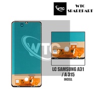 WHOLESALE LCD SAMSUNG A31 / A315 ORIGINAL 100% INCEL FULLSET TOUCHSCREN 1 MONTH WARRANTY + BUBBLE PA