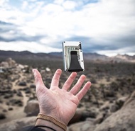 Home and Garden - Kẹp tiền Money Clip cao cấp Carbon Fiber Metal