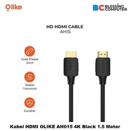 Cable HDMI OLIKE AH015 4K Black 1.5 Meter