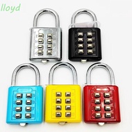 LLOYD Combination Padlock, Alloy Smart Lock Number Lock, Mini 8 Digits Outdoor Lock Anti-theft Lugga