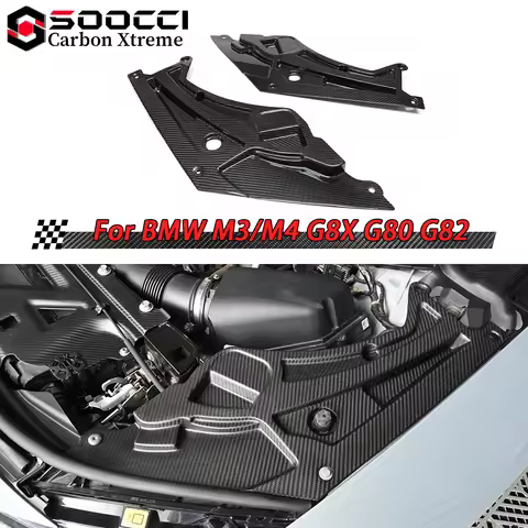 Dry Carbon Fiber OEM Style Headlight Cover for BMW M3 G80 G81 M4 G82 G83 M2 G87 Replacement Lamp Eye