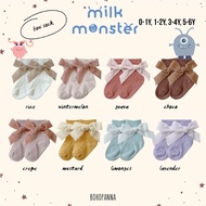 BOHOPANNA BOW SOCK CHILDREN'S RIBBON SOCKS