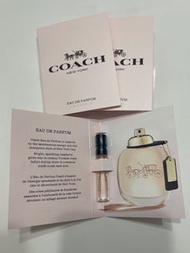 （全新少量）Coach 香水 - Eau De Parfum sample 2ml