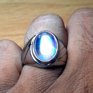 Cincin Batu Akik Kalimaya India Top Kristal Bodyglass Super Mewah