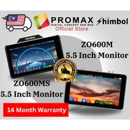 Shimbol ZO600M / ZO600MS 5.5 Inch IPS Touch Screen 2.4G&5G Dual-Band Transmission Wifi Wireless Vide