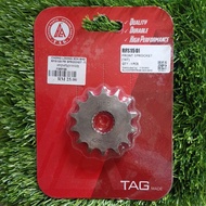 BENELLI RFS150 FRONT SPROCKET SPOKET DEPAN 14T/15T/16T