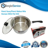 Milk Pot Boiled Noodle Pot Glass Cover Without Streamer Koream Milk Pot 555