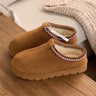 XIXITIAO | รองเท้าบูทหนังกันลื่นอุ่นสบาย