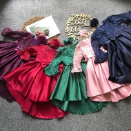 [ 6m - 4y ] Baby Kids Princess Gown (Gown Birthday / Gown Flower Girl ) #728