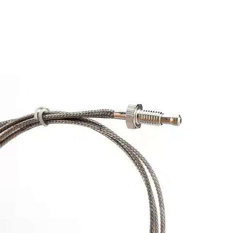 Thermocouple Thread M6 Screw Type K 1/2/3/4/5m Probe Sensor Temperature Sensor 0-600°C for Temperatu