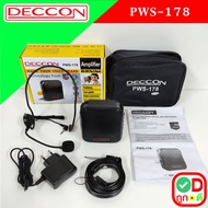 ลำโพง ลำโพงพร้อมไมค์ DECCON PWS-178  ไมค์ลำโพงพกพา ลำโพงบลูทูธพร้อมไมค์ ลำโพงพกพา ไมค์ช่วยสอน DECCON