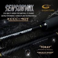 NEW G-TECH fishing rod SENSOR MAX 581S 631S 581C 631C Spinning / Baitcasting Joran Pancing PACKING W