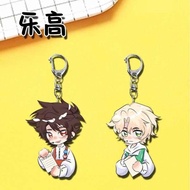 lego keychain Lego Phantom Ninja Peripheral Fans Keychain Cartoon Anime Student Schoolbag Backpack P