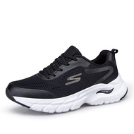 Sketchers รองเท้าผู้ชาย Gowalk Arch Fit-สนุกครั้งระดับไฮเอนด์กันกระแทกรองเท้าที่เดินใหม่ผู้ชายรองเท้