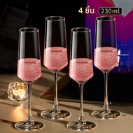 GIANXI | แก้วไฮบอลหรูหราสำหรับใช้ที่บ้าน แก้วไวน์ขาว แก้วแชมเปญ