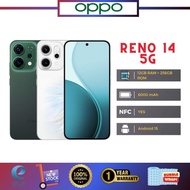 OPPO RENO 14 5G (12GB+256GB) 80W Supervooc Charger 6000mAh | AI Flash Photography - 1 Year Warranty