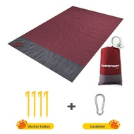 Taffsport Mat Carpet Folding Camping Mat Picnic Mat Waterproof Mat 140 x 200 cm