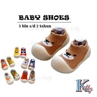 [M41] Baby Shoes 4-36 Months Non-Slip Rubber Sole/Sneaker skidder Baby import