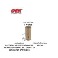 OSK FUEL FILTER FOR CATERPILLAR 3512/3516/3608/C32, RACOR 2020N02 FUEL FILTER,/WATER SEPARATOR CARTR