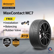 Continental MaxContact MC7 R19 225/40 255/40 275/40 245/40 (with installation)